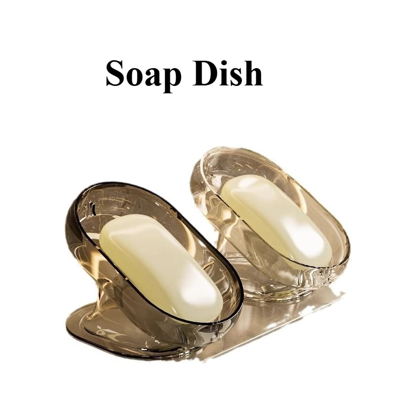 High-value Soap Box Household Large Drain Box Toilet Soap Box Toilet Laundry Soap Rack