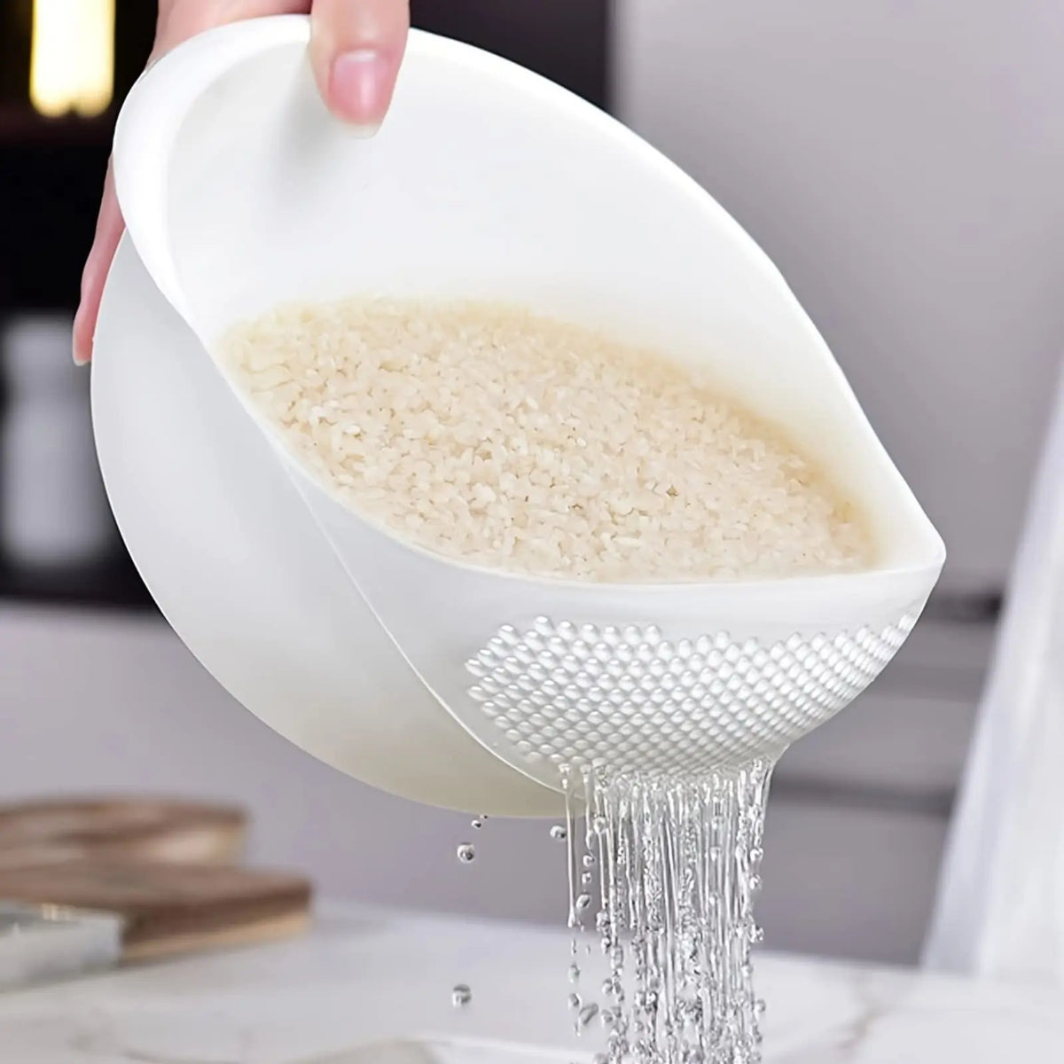 Rice Washing Basket & Drainer