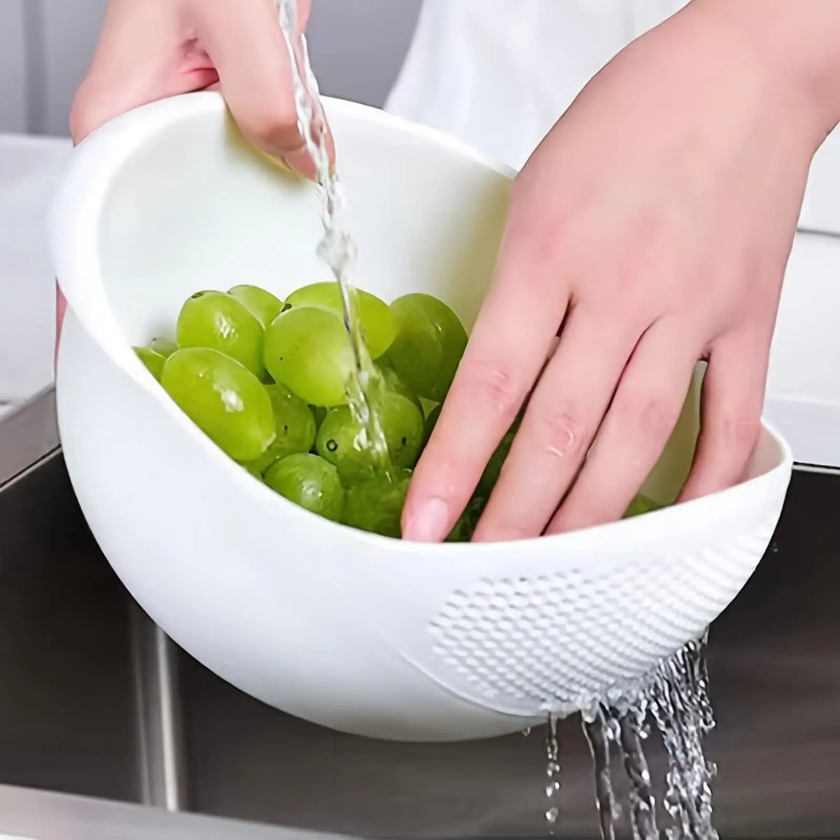 Rice Washing Basket & Drainer
