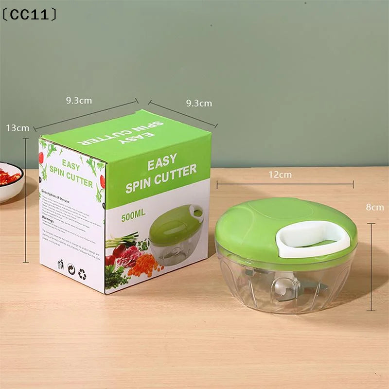 Manual Pull-Cord Food Chopper – 500 mL